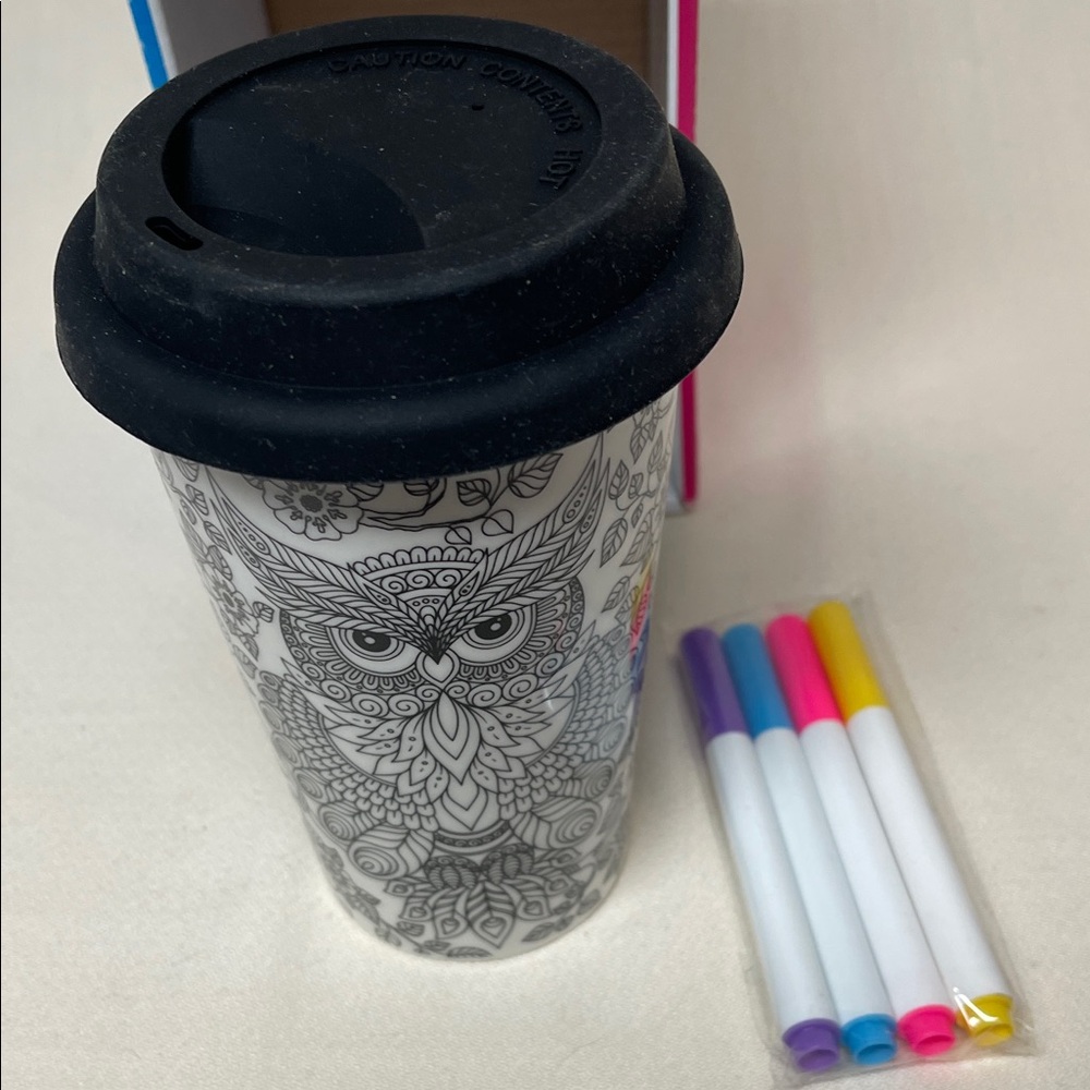 Color Your Life Ceramic Mug Set - Picture 8 of 14